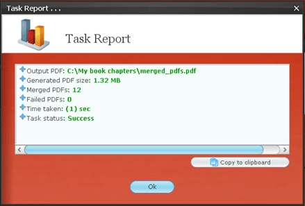Task Report - Merge